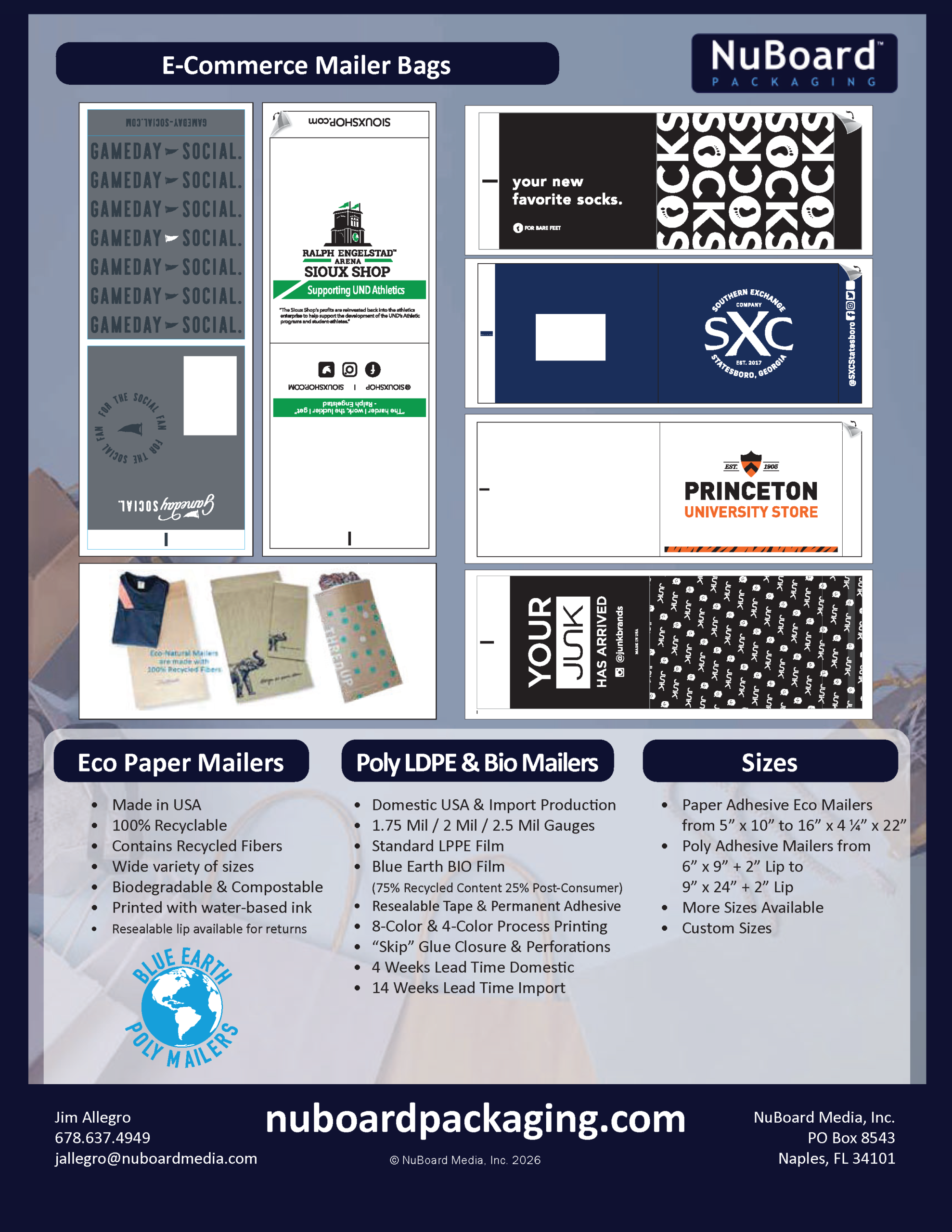 NuBoard Catalog 2026 Ecommerce